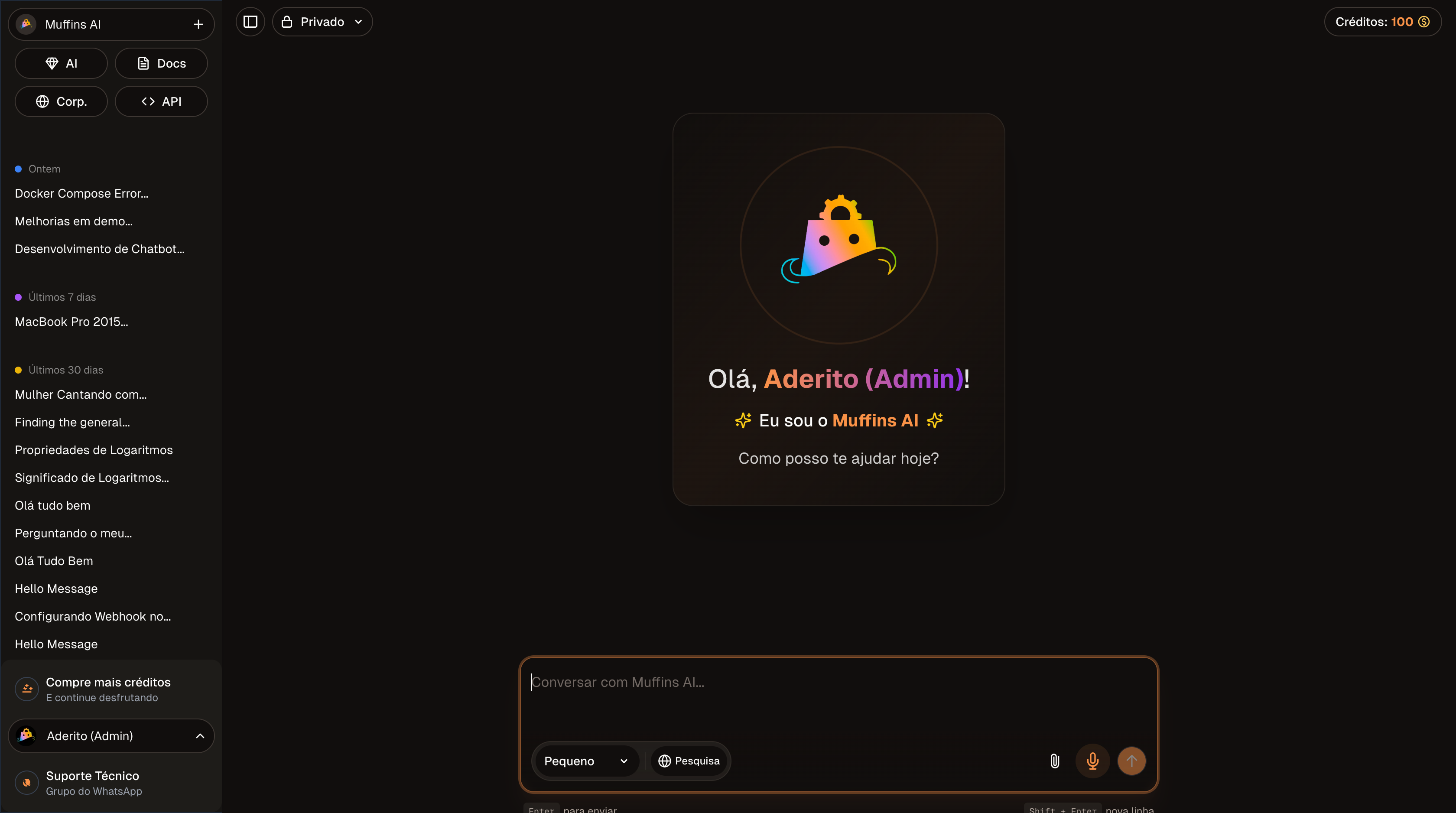 Muffins AI - Chatbot