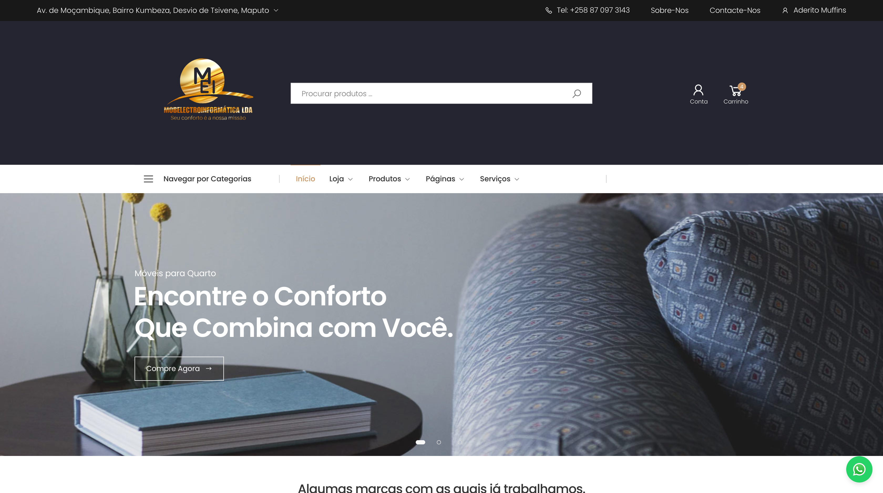 Web e CMS para Mobelectroinformatica